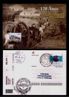 PORTUGAL Azores VERY RARE  2013 Entier Postale Postal Stationery 120 Years Submarine Cable Ships Telecommunications 2468 - Geographie