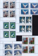 G)2013CUBABALLET, ALICIA ALFONSO IN GISELL, SET OF 6 BLOCKS OF 4 AND 4 S/S, MNH - Nuevos