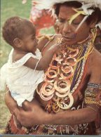 (240) Papua New Guinea Semin Naked Women And Children - Femme Semi Nue Et Enfant - Papua-Neuguinea