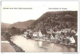 GRUSS AUS DEM SCHARTZWALD GERNSBACH IM MURGTAL REF14458 - Gernsbach