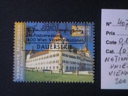 AUTRICHE ( NU . VIENNE )   ( O )  De  2003   "   Série Courante - Monuments   "    N° 407          1 Val . - Used Stamps