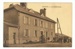 ATTIGNY - ARDENNES - LA GENDARMERIE - ANIMATION - Attigny