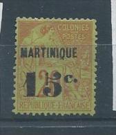 MARTINIQUE N° 16 *  T.B. - Unused Stamps