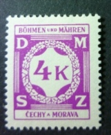 BÖHMEN UND MÄHREN - DIENSTMARKEN 1941: Mi 11, * MH - KOSTENLOSER VERSAND AB 10 EURO - Unused Stamps