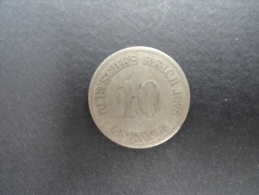 1875 C - 10 Pfennig Allemagne - 10 Pfennig