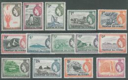 TRISTAN DA CUNHA - 1954 DEFINITIVES ISLAND VIEWS - Tristan Da Cunha