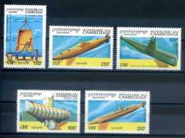 CAMBODIA - 1994 SUBMARINES - Sous-marins