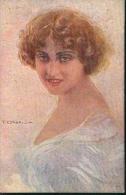 T. Corbella Pinx. Signature Femme Woman Donna Frau Rev Stampa No. 894 Milano 25-5-1917 - Corbella, T.