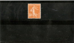 FRANCE  N° 141  NEUF * *  LEGER PLIE - Unused Stamps