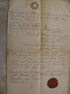 Old Document  1853 -MIGRA- REINOHA - Balassagyarmat  Hungary  TM002.8 - Naissance & Baptême