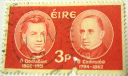 Ireland 1962 John Donovan And Eugene O'Curry 3p - Used - Used Stamps