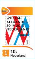 Nederland  2012 Kroning Kon. Willem-Alexander Booklet  Op Gewoon Papier !! Reprint On Normal Paper  Postfris/mnh/neuf - Nuovi