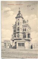 RAVERSYDE-MUSEE STRACKE-ZELDZAAM-VERZONDEN KAART 1910-UITG. R.BARVOETS-HOTEL BELLE-VUE - Oostende