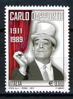 2011 -  Italia - Italy - Italie - Italien - “ Carlo Dapporto ”  - Mint - MNH - 2011-20: Mint/hinged