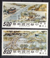 China: Taiwan 1968, City Of Cathay **, MNH (High Values) - Unused Stamps