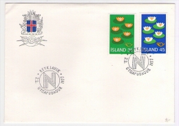Old Letter - Iceland, Island, FDC - FDC