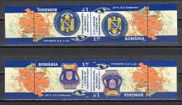 Romania 2009 / The 31-th Conference Of The Police Agencies From The European Capitals / 2x2 Val T-b With Tabs - Polizei - Gendarmerie