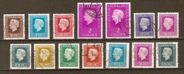 PAYS BAS.   .1972.   .Y&T N° 944 à 953a .Oblitérés .  Série Complète - Used Stamps