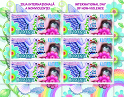 Romania 2009 / 1847 / International Day Of Non-violence / MS - Unused Stamps