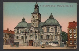 DF / 59 NORD / SAINT-AMAND LES EAUX / L' HÔTEL DE VILLE / CIRCULÉE EN 1936 - Saint Amand Les Eaux