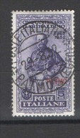 EGEO PATMO 1932 GARIBALDI 5 L. + 1 L. ANNULLATA - Egeo (Patmo)