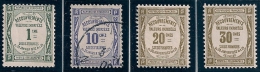 Timbres Taxe  1908-25  Lot 5 Timbres   Y&T N° 43-44-45-46-48 - Andere & Zonder Classificatie