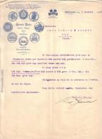 ALLEMAGNE - HEILBRONN - SEMENCES - HEINRICH BECKER - LETTRE - 1908 - Landwirtschaft