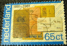 Netherlands 1981 Centenary Of The Postal And Telegraph Service 65c - Used - Used Stamps