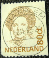 Netherlands 1991 Queen Beatrix 80c - Used - Oblitérés