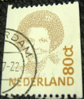 Netherlands 1991 Queen Beatrix 80c - Used - Oblitérés