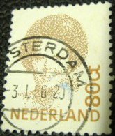 Netherlands 1991 Queen Beatrix 80c - Used - Oblitérés