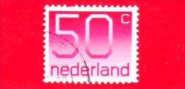 OLANDA - 1980 - Numero - Figure - Tipo 'Crouwel' - 50 - Usati