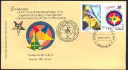 Brazil -Freemasonry, Freimaurer,  Order Of The Eastern Star - Franc-Maçonnerie