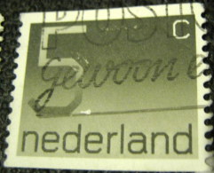 Netherlands 1976 Numeral 5c - Used - Gebruikt