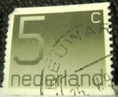 Netherlands 1976 Numeral 5c - Used - Oblitérés