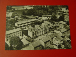 LOIRE-SAINT JEAN SOLEYMIEUX-280-A-VGUE AERIENNE SUR LA MAIRIE ECOLE ETCOLONIE DE VACANCES ED CIM - Saint Jean Soleymieux