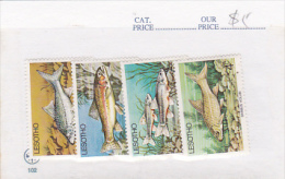 Lesotho - Fish Set MNH - Lesotho (1966-...)