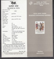 INDIA, 2002, Bhaurao Krishanrao Gaikwad, (Patriot And Statesman), Folder - Cartas & Documentos