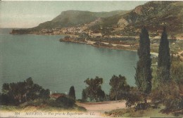 Monaco Vue Prise De Roquebrune - Mehransichten, Panoramakarten