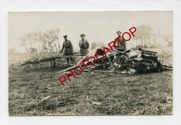 KORTEKER-AVION Anglais-Aircraft-Flugzeug -Fliegerei-carte Photo Allemande-Guerre 14-18-1WK-BELGIEN-Flander N-Militaria- - Langemark-Poelkapelle