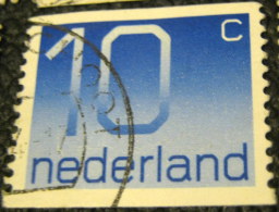 Netherlands 1976 Numeral 10c - Used - Used Stamps