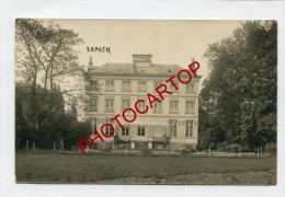 LOPPEM-Schloß-Chateau-Car Te Photo Allemande-Guerre 14-18-1WK-BELGIEN-Flander N- - Zedelgem