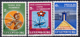 LUXEMBURG - Michel - 1978 - Nr 972/74 - Gest/Obl/Us - Usados