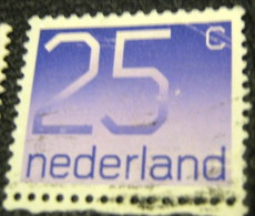Netherlands 1976 Numeral 25c - Used - Used Stamps