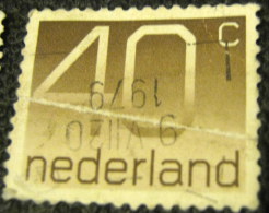 Netherlands 1976 Numeral 40c - Used - Oblitérés