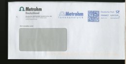 GERMANY  -  EMA  -  METROHM  -   Simbolo OHM - Machine Stamps (ATM)