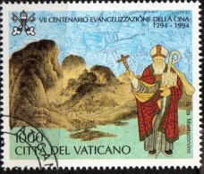 PIA . VAT - 1994 : 700°  Dell' Evangelizzazione Della  Cina   - (SAS 995) - Oblitérés