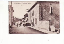 Carte 1920 CAUSSADE / RUE DES REOLLETS (gendarmerie) - Caussade