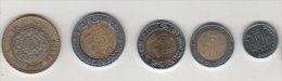 LOT -- Lot Monnaies Mexique 10,5,2,1 Pesos Y 10 Centimos - Autres – Amérique