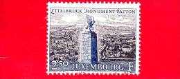 LUSSEMBURGO - 1961 - Panorami - Ettelbruck - Monumeto Patton - 2.50 - Usati